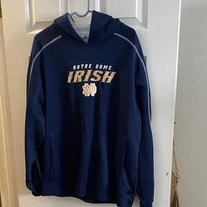 Adidas Navy Notre Dame Irish Hoodie
